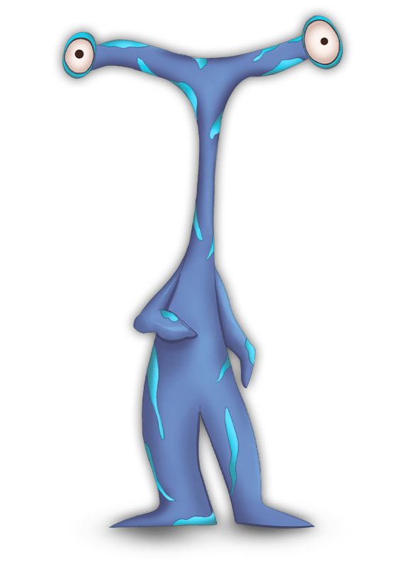 jumping-walker character by Jaro-Spark