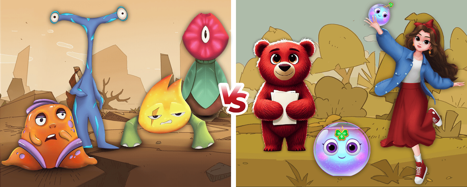 Guardians of the dream Jaro-Spark Characters